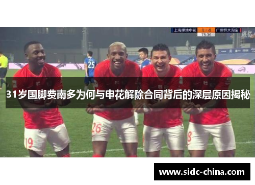 31岁国脚费南多为何与申花解除合同背后的深层原因揭秘